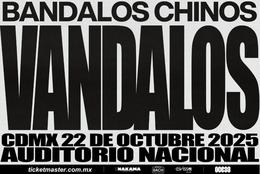 Bandalos Chinos pisará por primera vez el Auditorio&nbsp;Nacional